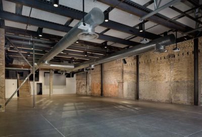 empty interior view of the 800 congress event space